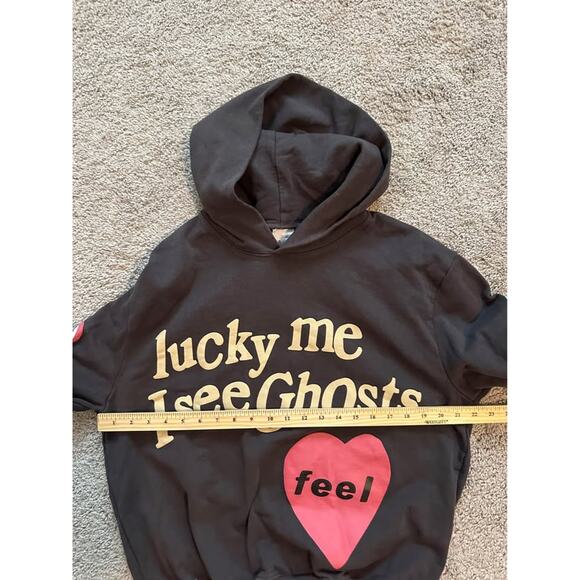Lucky Me I See Ghosts Oversized Graphic Streetwear‎ Hoodie Sz M - Picture 8 of 8
